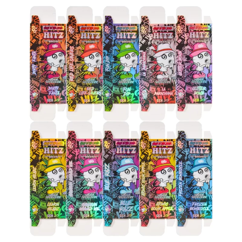 Hitz Gen 6 Premium 2Gram Disposable Vape Empty 