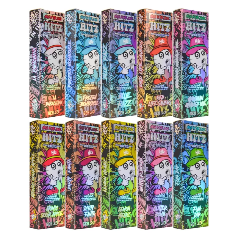 Hitz Gen 6 Premium 2Gram Disposable Vape Empty 